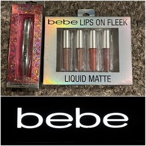 Bebe Mascara💄and  Lip 💋 Gloss Set